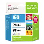 Hewlett Packard Deskjet 98 Black Ink Twin Pack