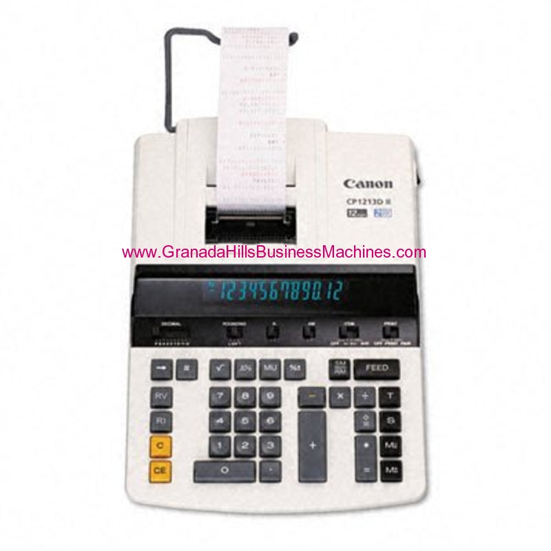 Canon CP1213D II Commercial Desktop Printing Calculator