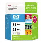 Hewlett Packard Deskjet 98 Black Ink Twin Pack