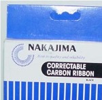 Nakajima EC 800 OEM Black Correctable Film Ribbon for AE 800 series typewriters