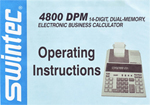 Swintec 4800DPM Operations Manual - PDF File