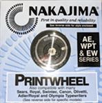 Nakajima Typewriter Printwheels