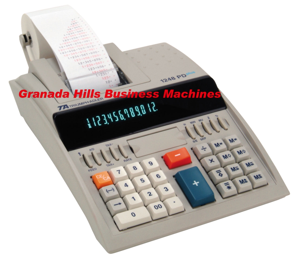 Adler Royal 1248PD Plus Desktop Printing Calculator