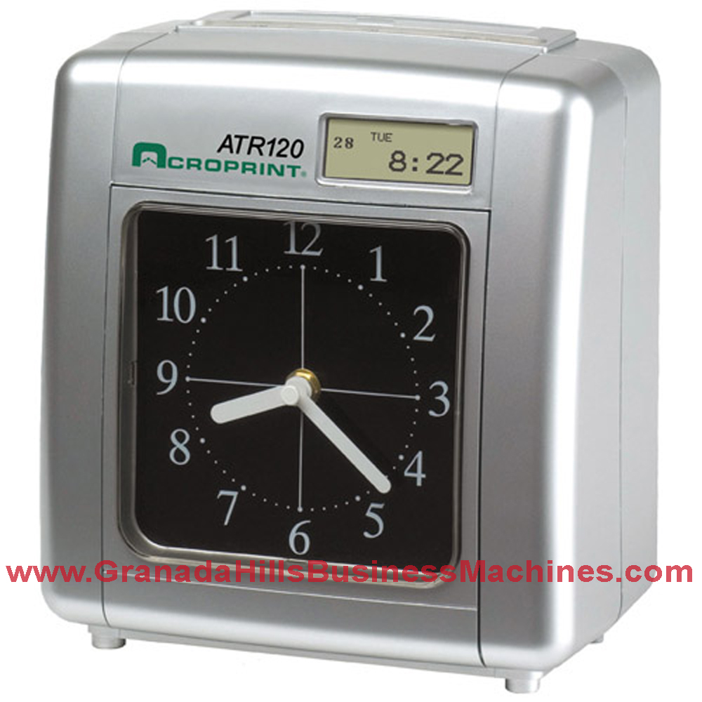 Acroprint ATR120 Electric Print Time Recorder